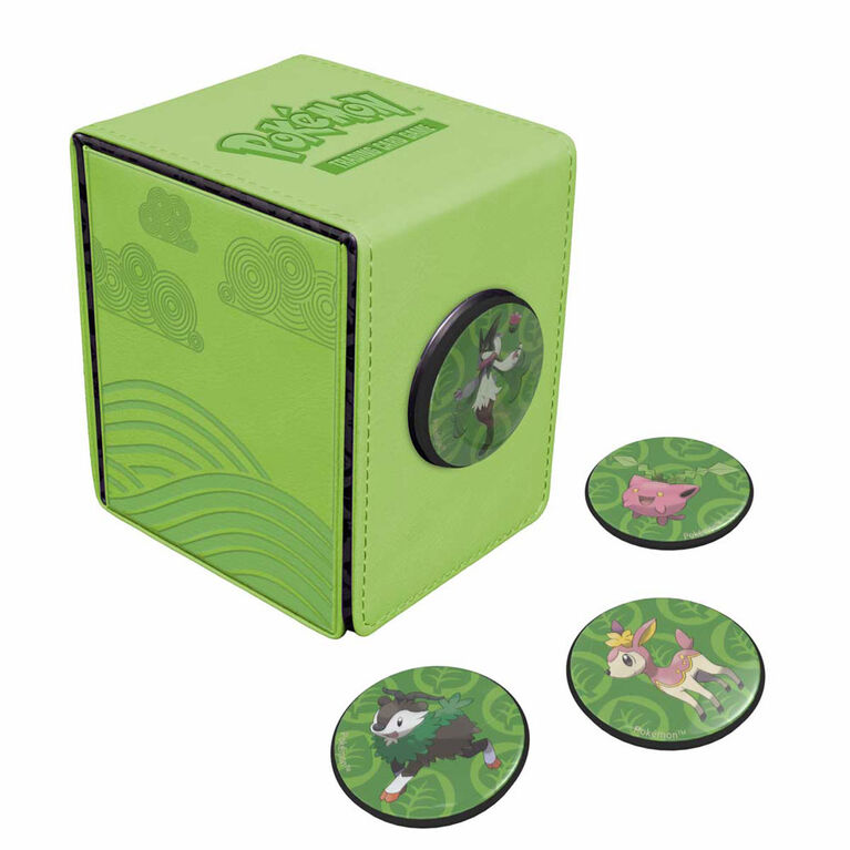 Pokemon Morning Meadow Alcove 4-Click Deck Box