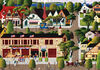 SureLox Puzzles - Hometown Collection by Heronim - Carmel Firehouse - 1000 Pieces
