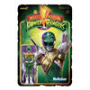 Figurine de réaction des Power Rangers de Mighty Morphin - Ranger vert (endommagement de la bataille)