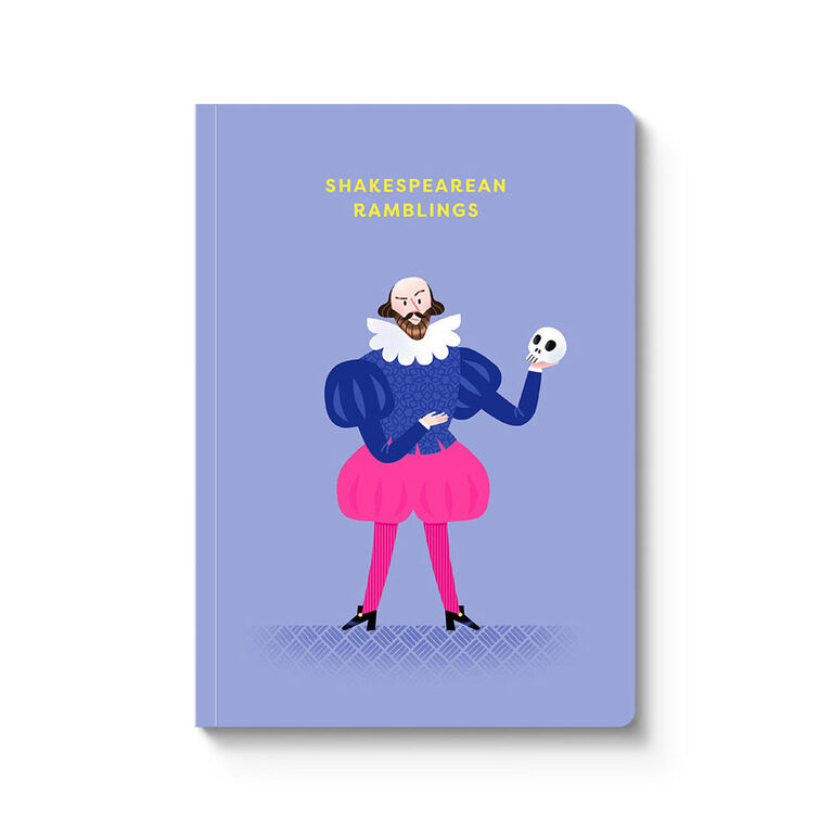 Ohh Deer - Shakespeare (11881) - Paperback Notebook (A5) - English Edition