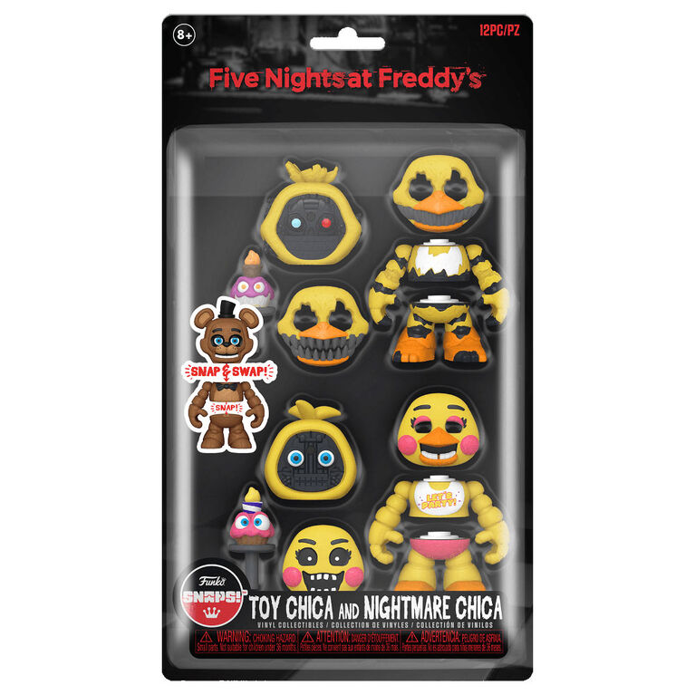 FNAF Snap:Nightmare ChicaandToy Chica 2Pk