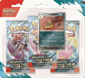 Pokemon Scarlet & Violet "Journey Together" 3-Pack Blister - English Edition