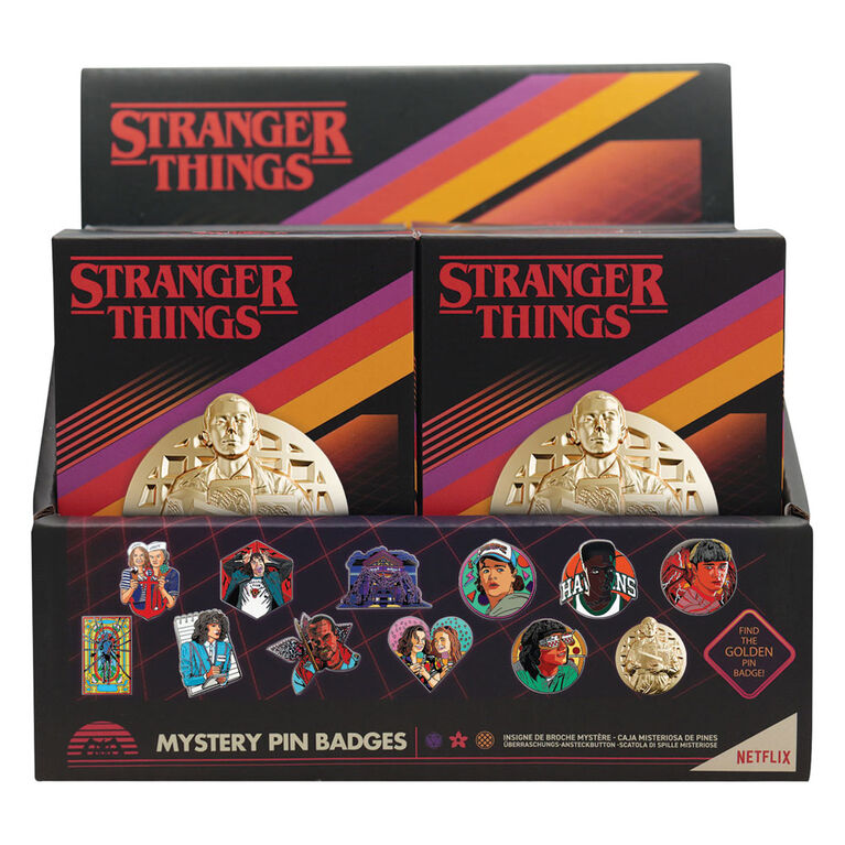Pins Myst&egrave;re Stranger Things