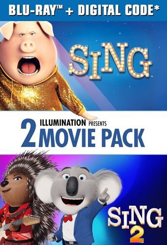 Sing 2 Movie Collection Blu ray