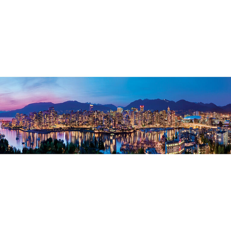 Masterpieces Puzzle Company Blakeway Panoramas - Vancouver 1000 Piece Panoramic Puzzle