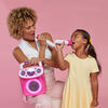Mini Sparkle Portable Karaoke Machine Pink