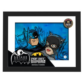 Pop Art Animation Cel Artist Edition - Batman & Catwoman