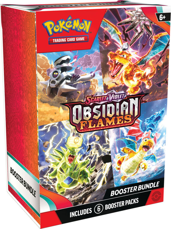 Pok&eacute;mon Scarlet and Violet "Obsidian Flames" Booster Bundle - English Edition