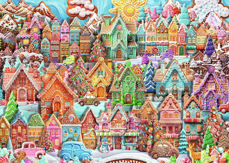 Ravensburger - Christmas Cookie Village 1000p puzzle