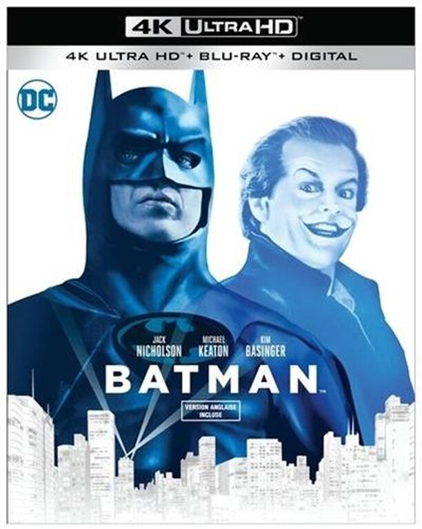 Batman (1989) (Bilingual) [UHD+Blu-ray+Digital]