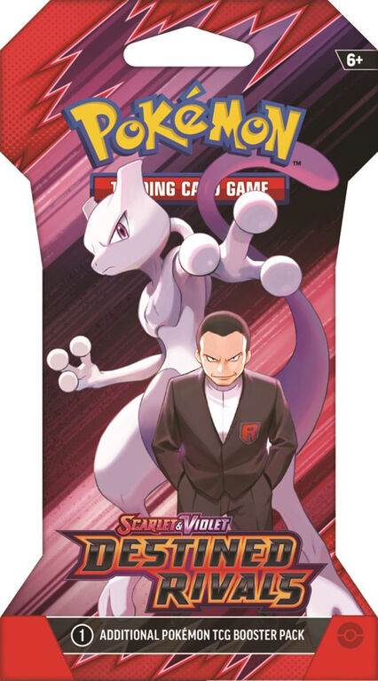Pokemon Destined Rivals Sleeved Booster - English Edition