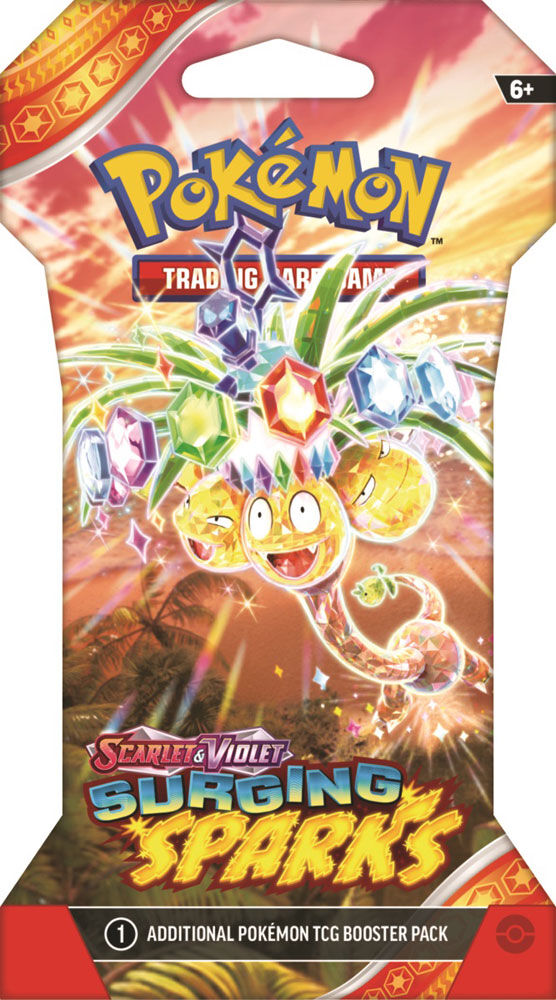 全国送料無料ギフト Surging Pokemon Sparks Edition English - Booster Sleeved ポケモンカードゲーム