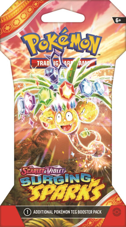Pokemon Surging Sparks Sleeved Booster - English Edition
