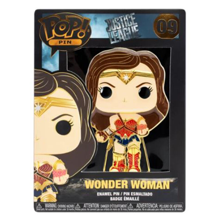 Badge émaillé Wonder Woman (Chase) par Funko Pop! Justice League
