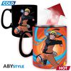 Naruto Shippuden - Gift Set Mug Heat Change 460Ml + Coaster Sasuke