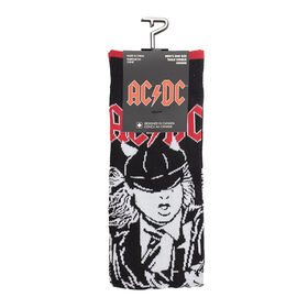 ACDC Angus Tricot Rond, Noir, Hommes