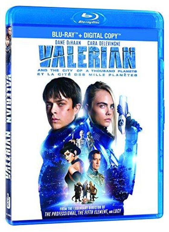 Valerian and the City of a Thousand Planets [Blu-ray + Digital Copy] (Bilingual)