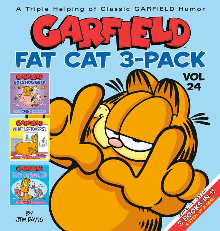 Garfield Fat Cat 3-Pack #24 - English Edition