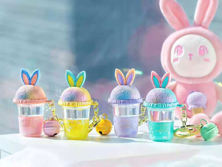 Mima Bubble Tea Bunny Keyring
