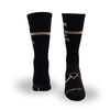 Pink Floyd Knit In Crew Sock, Black, Men's