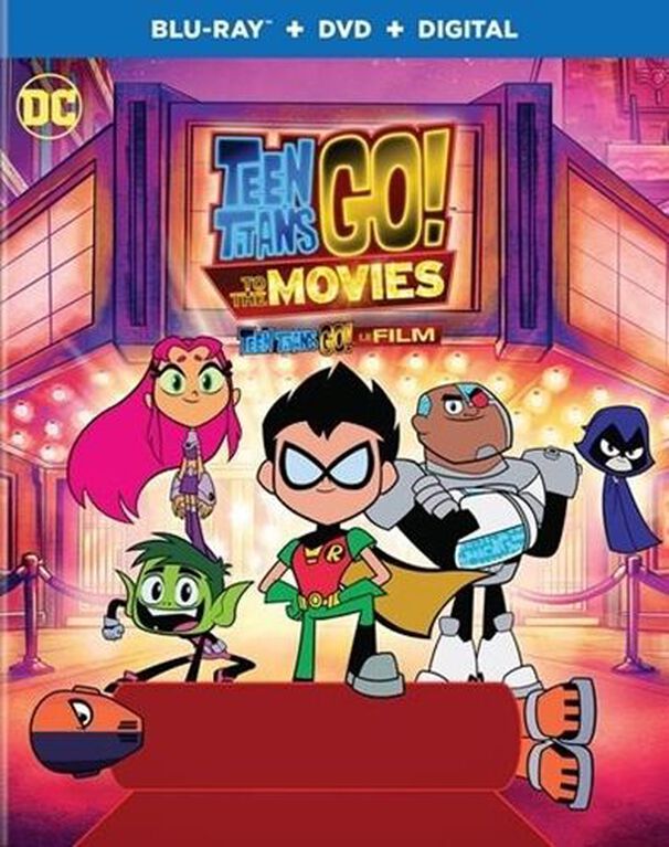 TEEN TITANS GO! TO THE MOVIES / TEEN TITANS GO! LE FILM (BILINGUAL)[BD + DVD + UV DIGITAL COPY]