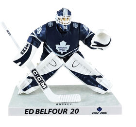 Ed Belfour Maple Leafs de Toronto Figurine l&eacute;gendaire de la LNH 6'.