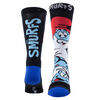 Smurfs Pile Up Men's Knit-In Crew, Black, Men's