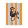 Ohh Deer - Striped Lion Postcard (12333) - Postcard (A6) - English Edition