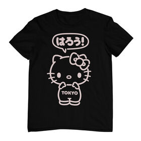 Hello Kitty Tokyo- Black T-Shirt