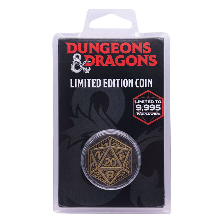 Dungeons & Dragons Limited Edition Collectible Coin
