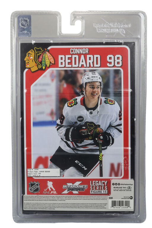 NHL 7"Posed Fig - Connor Bedard (Chicago Blackhawks)