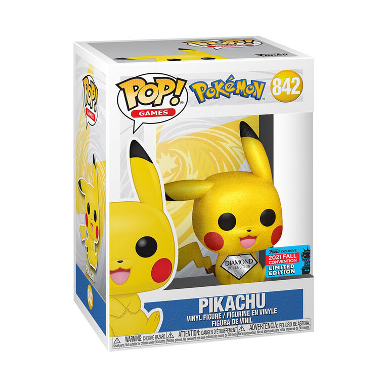 Funko Pop! Games: Pokemon - Pikachu Diamond Glitter