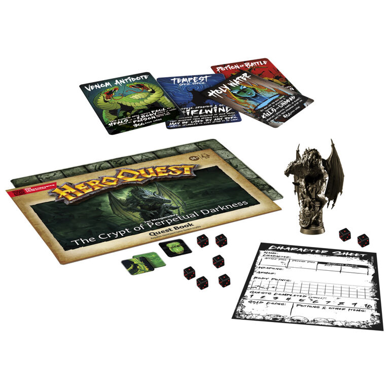 Avalon Hill HeroQuest Joe Manganiello's The Crypt of Perpetual Darkness Quest Pack | Requires HeroQuest Game System to Play Avalon Hill HeroQuest Joe Manganiello's The Crypt of Perpetual Darkness Quest Pack | Requires HeroQuest Game System to Play