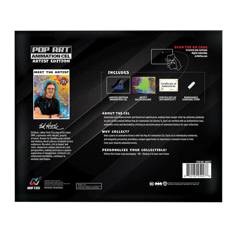 Pop Art Animation Cel Artist Edition - Batman