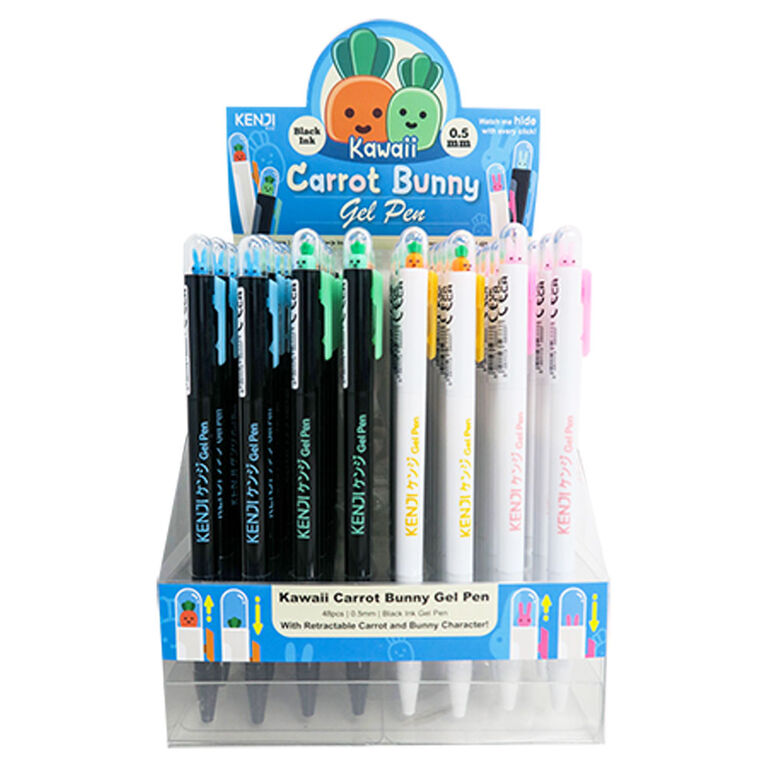 Kawaii Carrot Bunny Stylo Gel 076