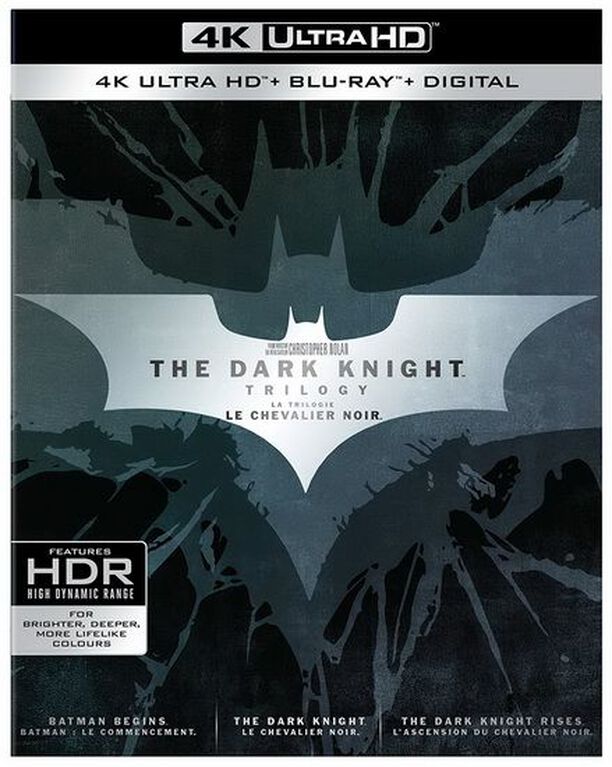 Dark Knight Trilogy Collection (UHD/ BD/ BIL) (4K Ultra HD) [Blu-ray]
