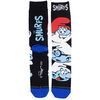 Smurfs Pile Up Men's Knit-In Crew, Black, Men's