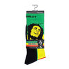 Bob Marley Knit In Crew Sock, Black, Men's