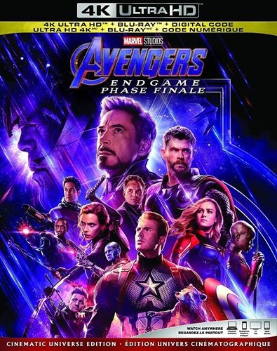 Avengers endgame blu ray watch shop