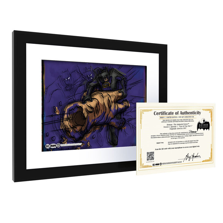 Pop Art Animation Cel Artist Edition - Batman