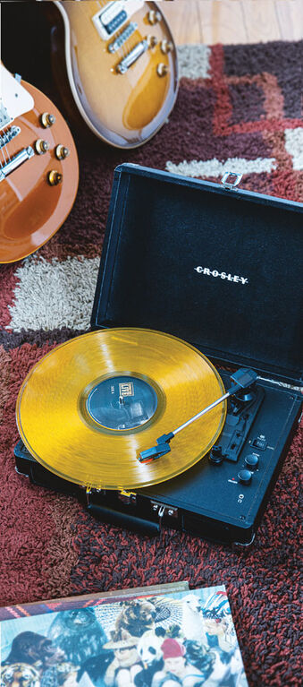 Cruiser Plus Turntable with Bluetooth In/Out -Black Vinyl