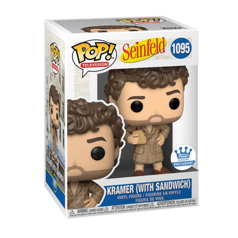 Funko POP! TV: Seinfeld - Kramer With Sandwich - R Exclusive