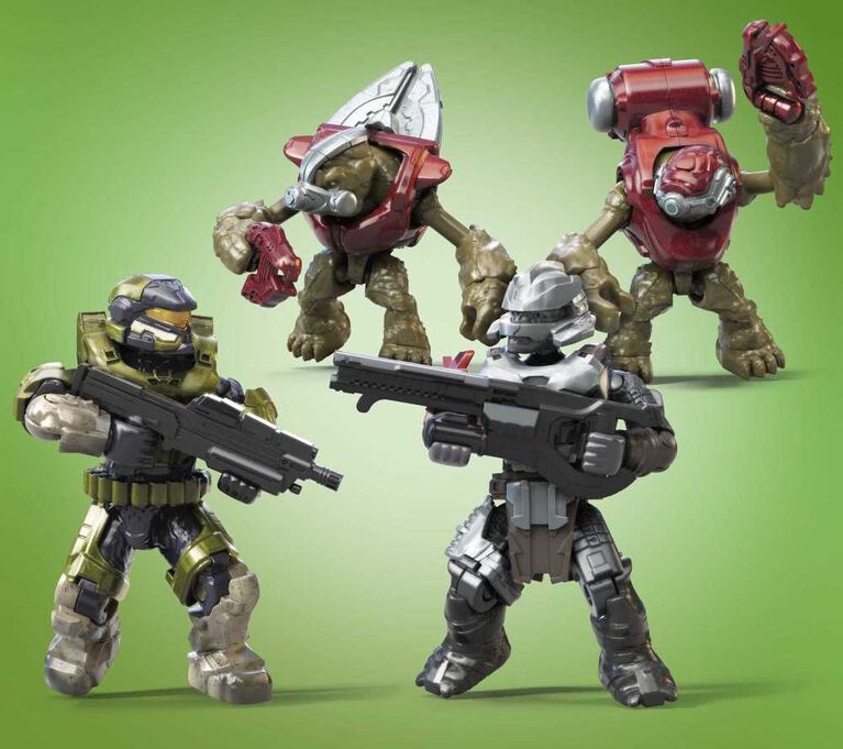 Mega Construx Halo Ghost d&eacute;tourn&eacute;