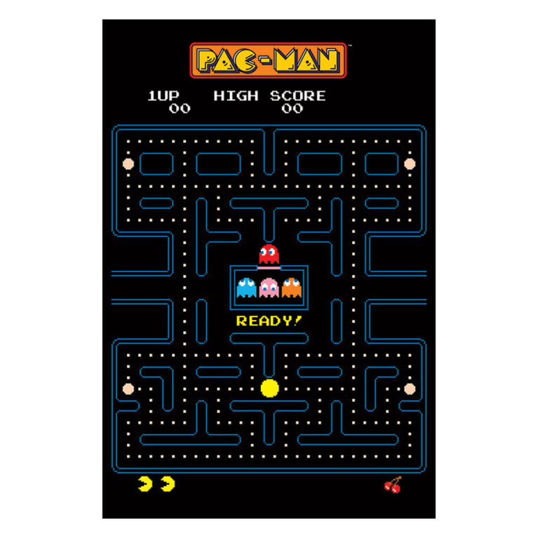 24X36 Affiche-Pac-Man-Labyrinthe
