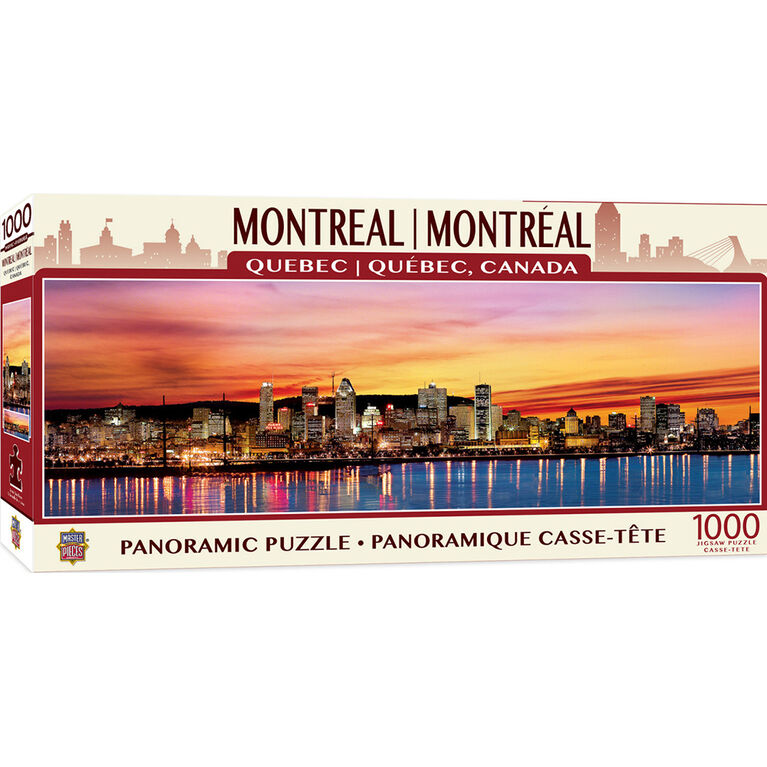 Masterpieces Puzzle Company Blakeway Panoramas - Montreal casse-tête de 1000 pièces panoramique