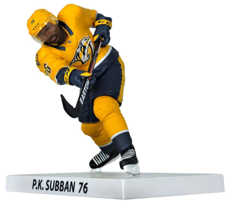 P.K. Subban - Predators de Nashville - Figurine de la LNH de 6 pouces.