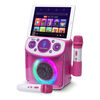 Mini Sparkle Portable Karaoke Machine Pink