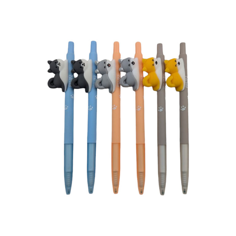 Kino Shiba Inu Bone Click  Stylo Gel