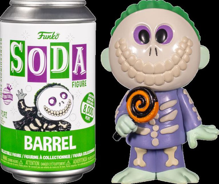 Funko POP! Vinyl SODA: The Nightmare Before Christmas - Barrel w/Chase - R Exclusive
