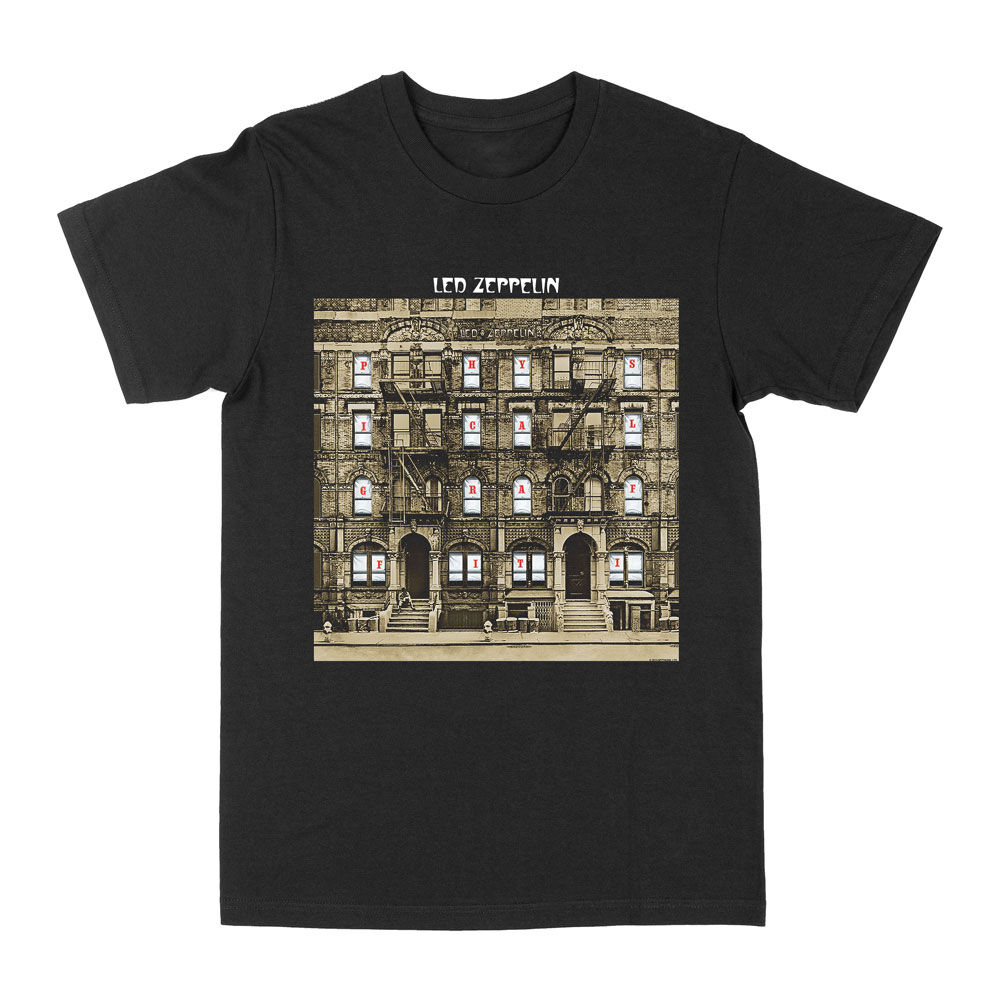 Led zeppelin black t-shirt outlet